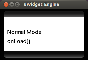 uWidget