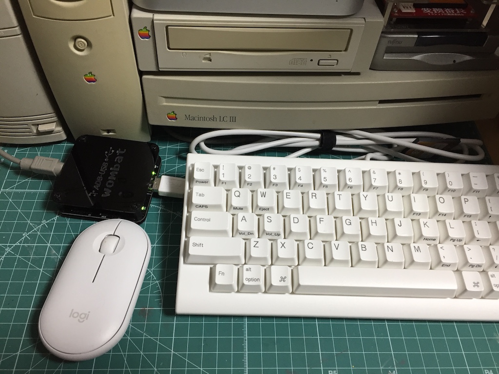 Classic Mac USB-ADB変換アダプタ (Wombat)の導入 | CyberGarage