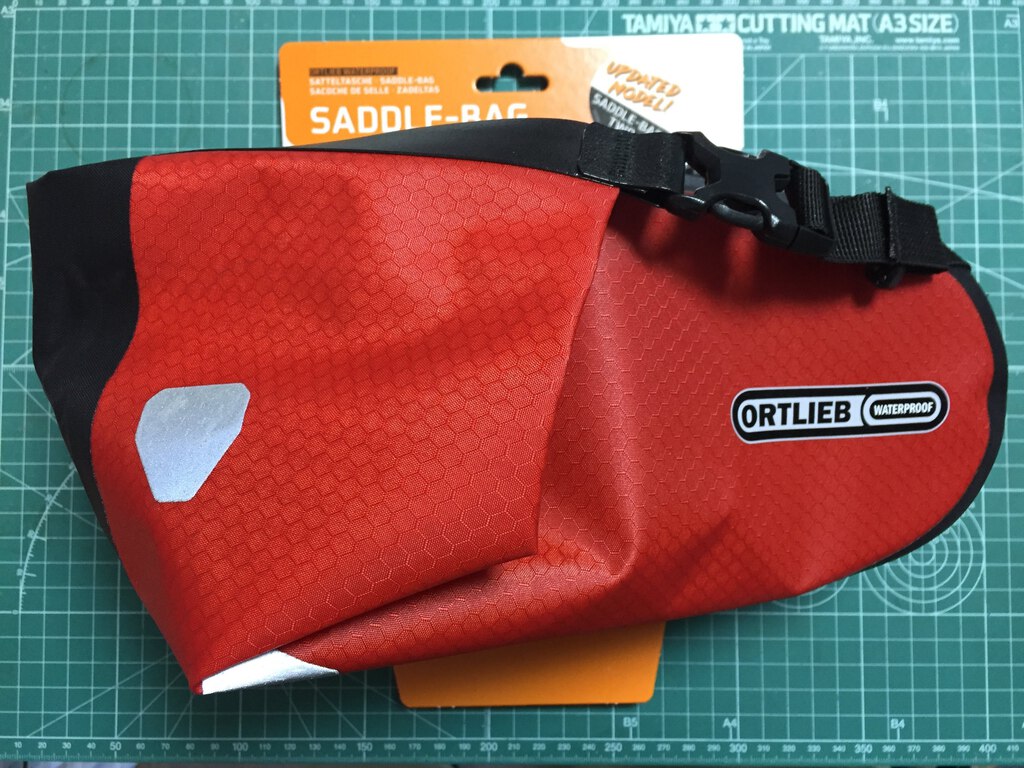 ORTLIEB サドルバッグ２(4.1L)への交換