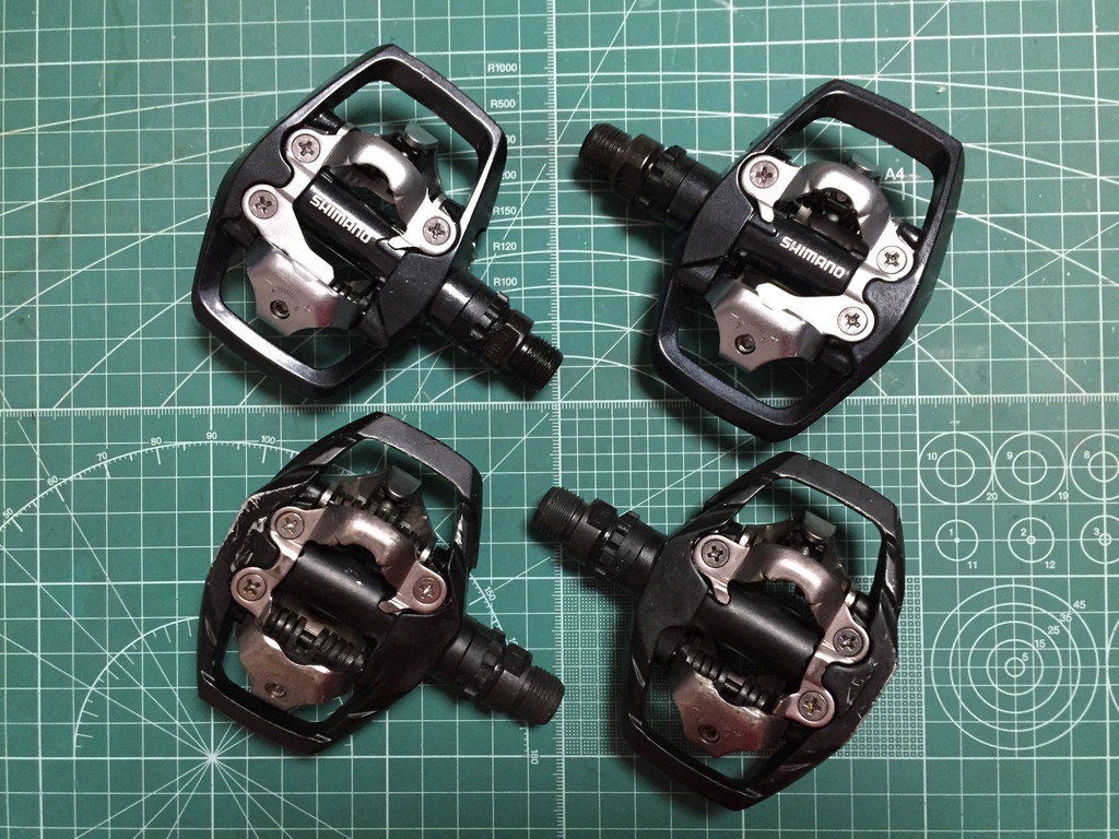 PD-ED500 – PD-M530と踏み面積の比較