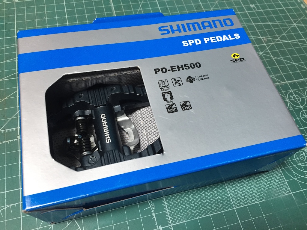 Shimano PD-EH500 ペダル – 快適性と実用性を兼ね備えたハイブリッドペダル