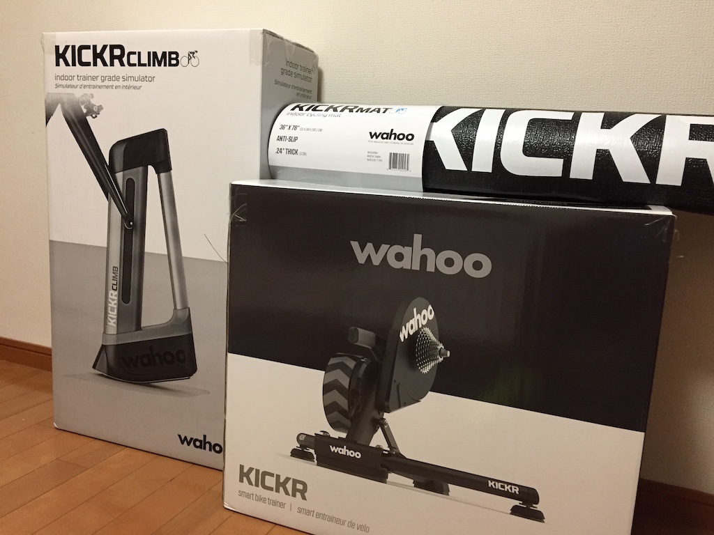 Wahoo KICKR (2020) + KICKR CLIMBのZiwft環境で試してみたこと