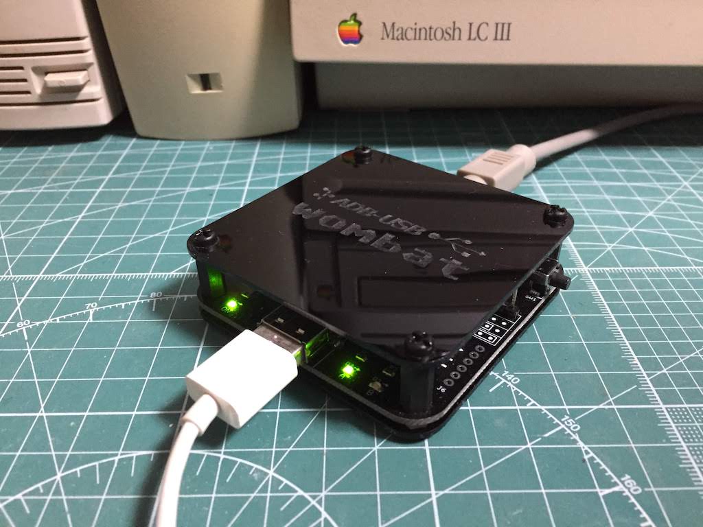 Classic Mac USB-ADB変換アダプタ (Wombat)の導入